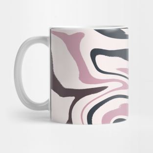 Retro Groovy Abstract Pattern Design Mug